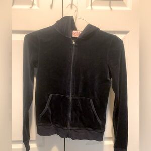 Juicy Couture Kids Navy Zip-Up Jacket